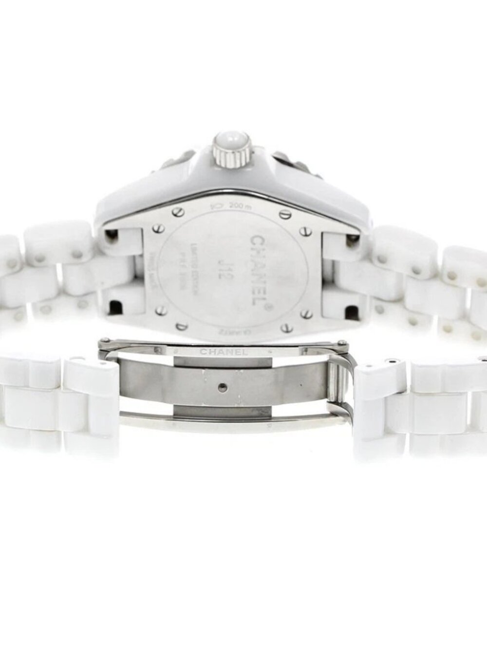 CHANEL J12 H3826 Blue light limited 2000 white Dial Quartz Ladies Watch_957573 - Picture 3 of 6